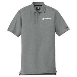 Men's New Era Venue Home Plate Polo