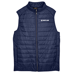 CORE 365 MENS PREVAIL PACKABLE PUFFER VEST-MENS