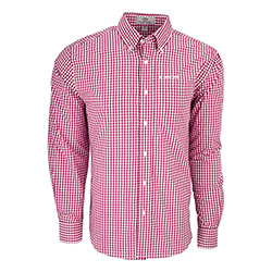 Easy-Care Men's Gingham Shirt
